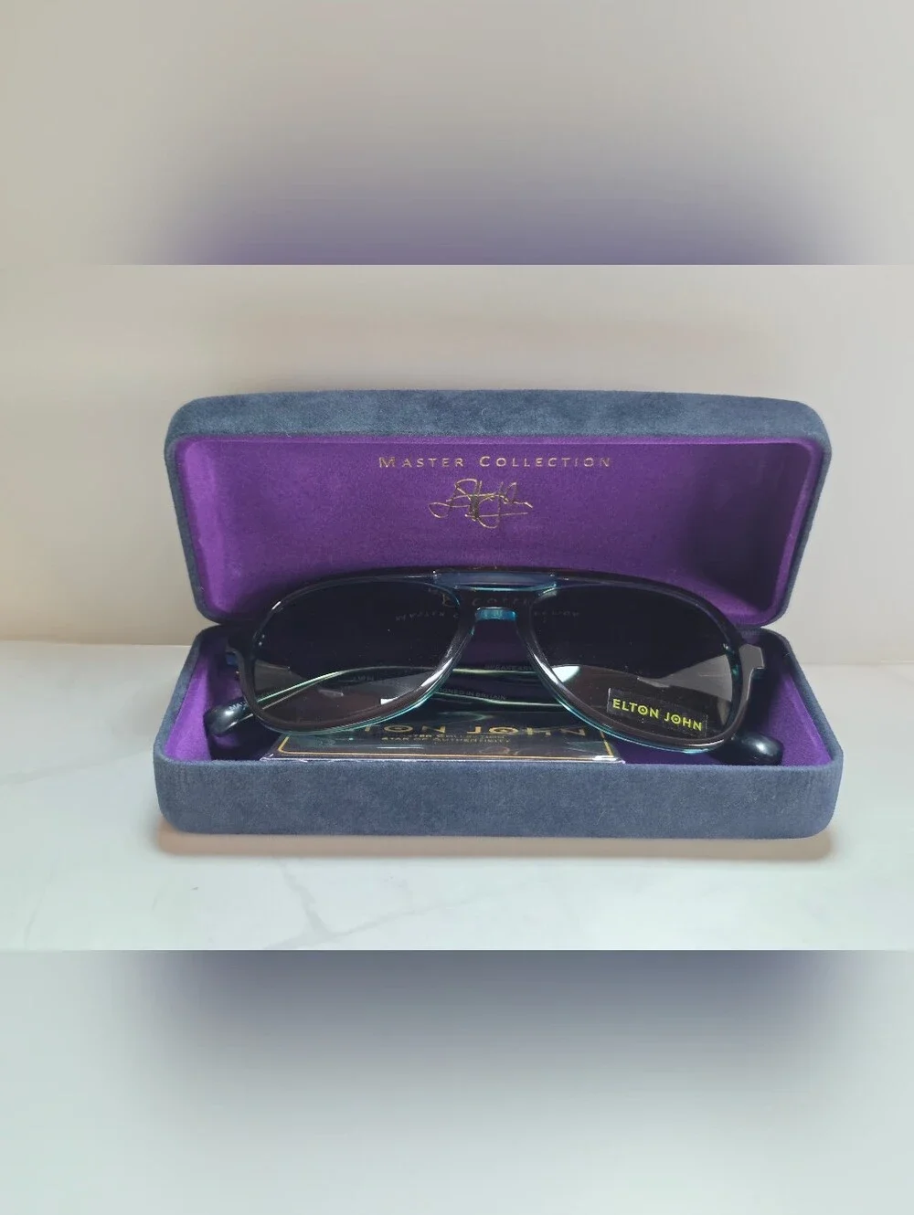 Elton John Master Collection SPEAKEASY2 Limited Edition Sunglasses NIB Complete